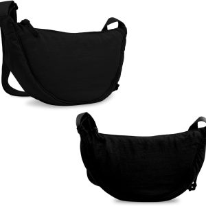 Women small nylon crossbody bag