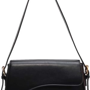 Leather shoulder bag