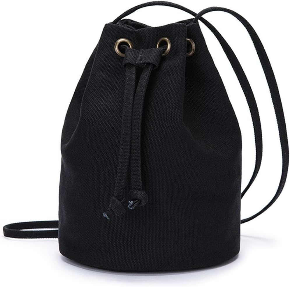 Drawstring crossbody bag