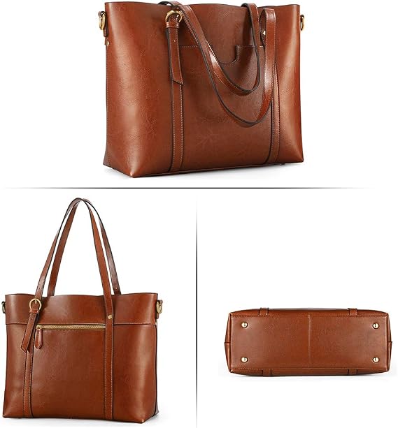 Genuine leather Women tote - Image 2