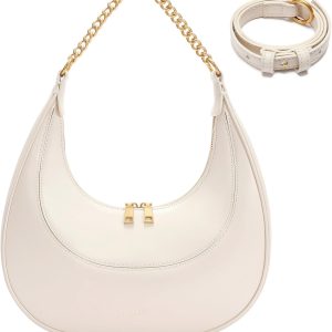 Detachable-strap tote/clutch/crossbody bag